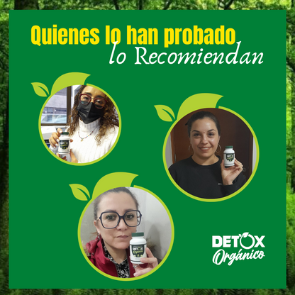 🍃 Kit Detoxificante + Detox Organico🍵 + Guía Nutricional 🎁