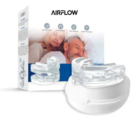 AirFlow™ Detiene los ronquidos para una mejor salud y un sueño más profundo.