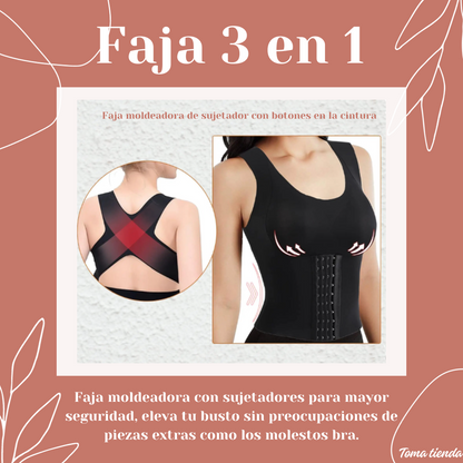 Toma tienda™️ FAJA REDUCTORA 3 EN 1