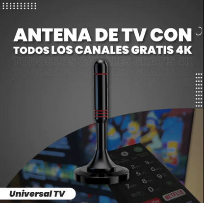 VisiónDirecta™  ANTENA HDTV 4K Para Todos Los Televisores