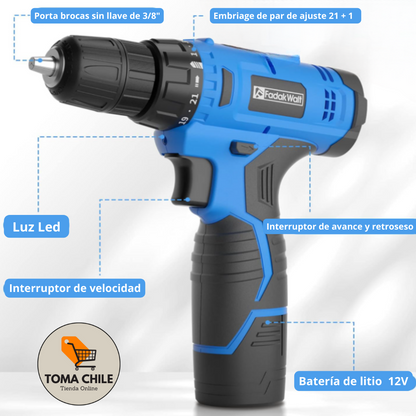 Electro Drill™ TALADRO ELECTRICO INALAMBRICO