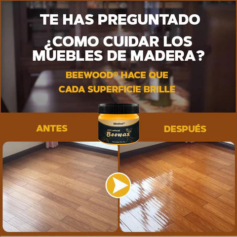 BEEWAX™ CERA DE ABEJA RESTAURADOR DE MADERA