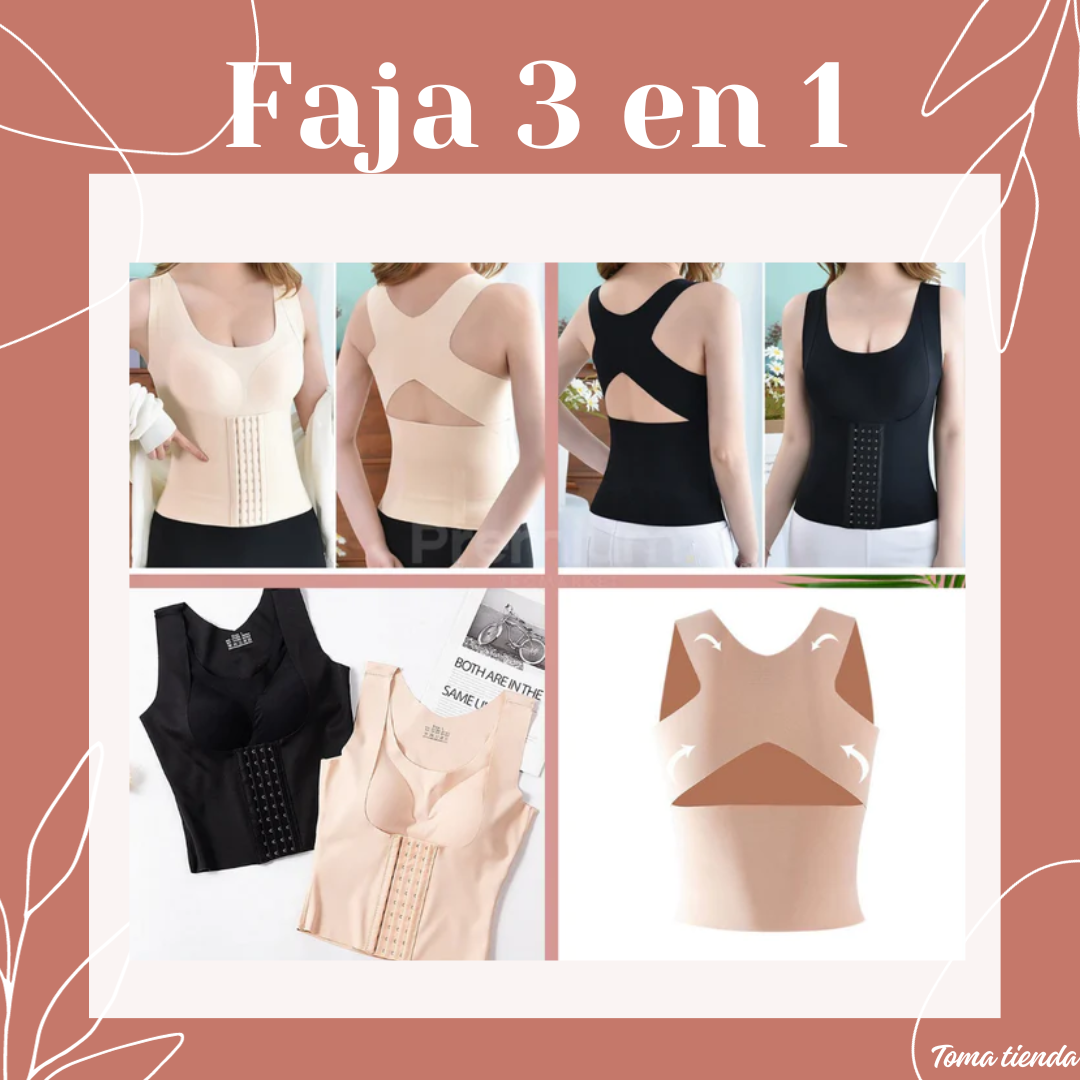 Toma tienda™️ FAJA REDUCTORA 3 EN 1