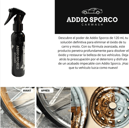 REMOVEDOR DE OXIDO: ADDIO SPORCO™