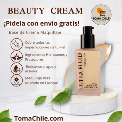 Ultra Fluid™️ Base de Maquillaje de Alta Cobertura que Oculta Cualquier Imperfección