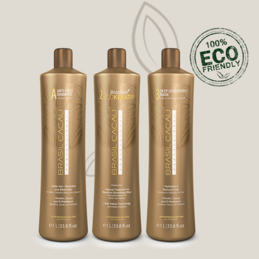 Brazilian Cacau Eco Keratin - Tratamiento de alisado permanete