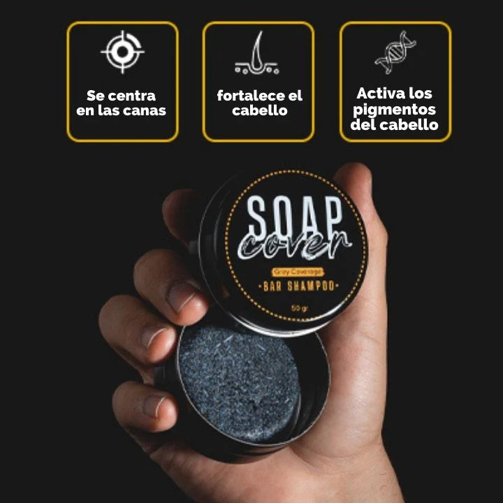 CoverSoap™ - Jabón para eliminar las canas