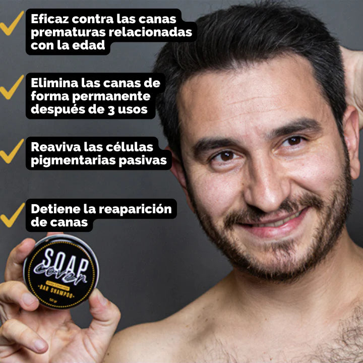 CoverSoap™ - Jabón para eliminar las canas