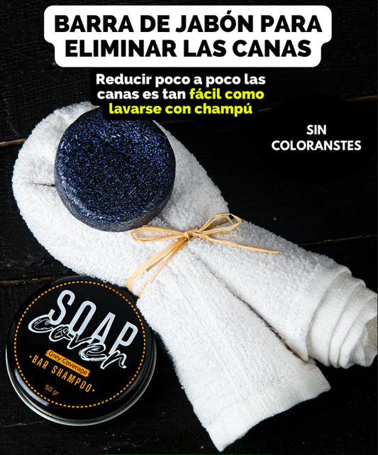 CoverSoap™ - Jabón para eliminar las canas