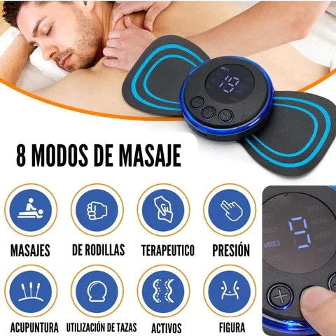 RelaxPlus™️  Mini Masajeador Inteligente Portátil USB