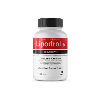 Lipodrol™ Suplemento natural para reducir grasa y bajar de peso de forma saludable