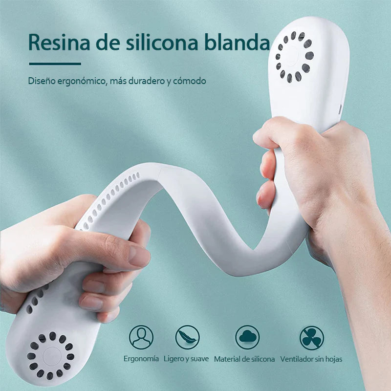 Ventilador de cuello™ Ventilador portátil recargable