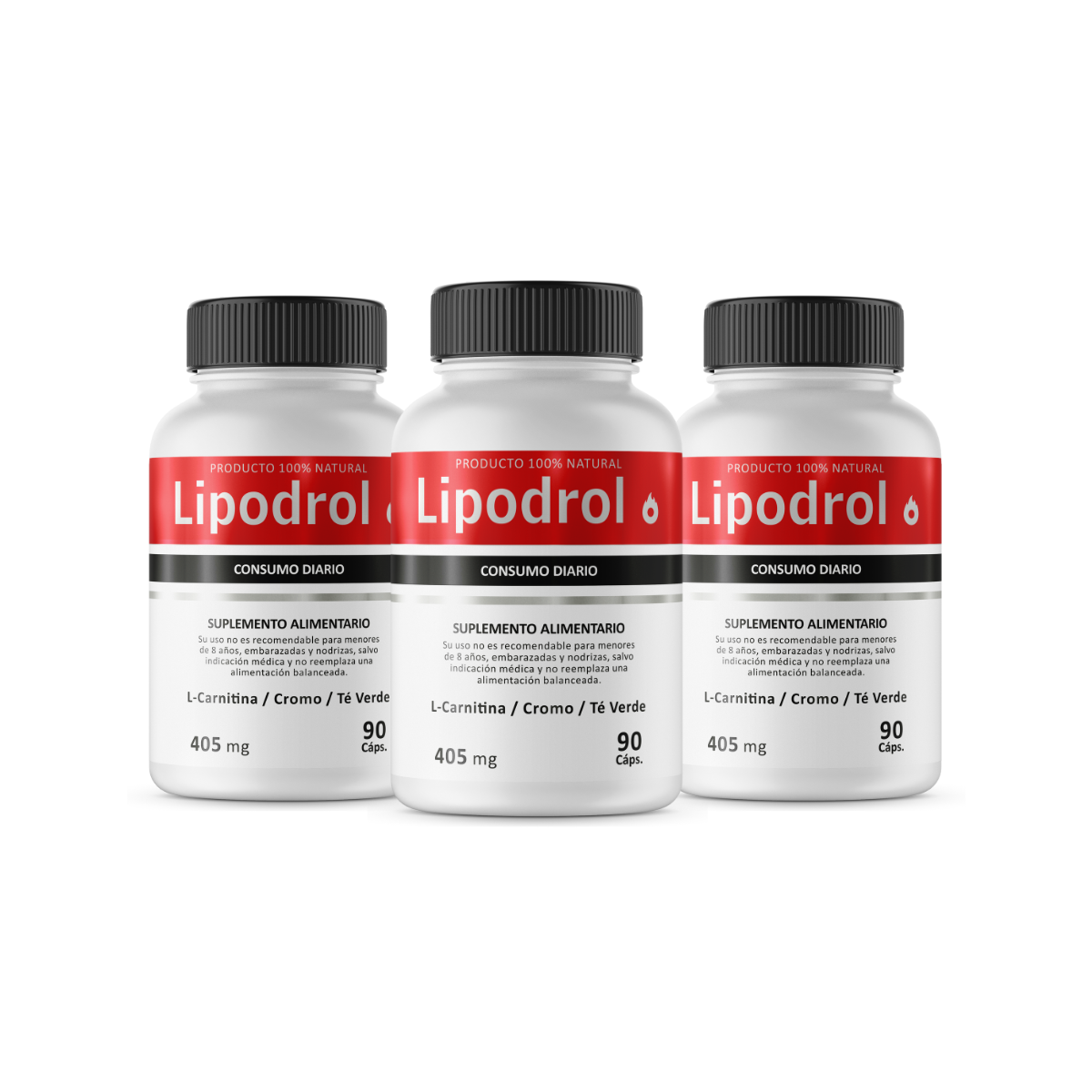 Lipodrol™ Suplemento natural para reducir grasa y bajar de peso de forma saludable