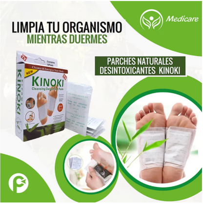 KINOKI™️ 10 Parches para pie desintoxicante