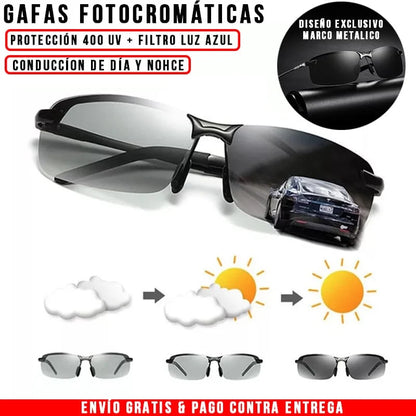 Gafas Fotocromaticas™️  Polarizadas para conducir, poder ver de noche y mejor.    🔥Envió gratis🔥