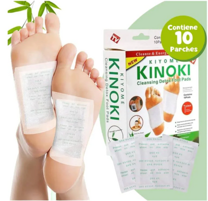 KINOKI™️ 10 Parches para pie desintoxicante